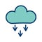 Cloudy Vector Icon