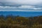 Cloudy View of the Blue Ridge Mountains