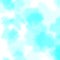 Cloudy watercolor background with cyan stains