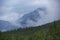 Cloudy weather on Putorana Plateau. Russia, Taimyr