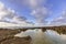 Cloundscape Atlantic Ocean view at Dar Bouazza rocky beach