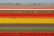 Clourful sea of tulips in Keukenhof national park