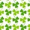 Cloverleaf Seamless Saint Patrick\'s Day Pattern