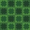 Clovers leafs saint patricks pattern