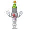 Clown miniature spark plug in cartoon shape