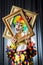 Clown with picture frames