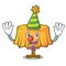 Clown table cloth mascot cartoon