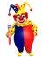 Clown with Tooth brush