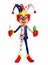 Clown with Tooth brush and paste