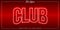 Club editable text effect style