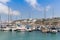 Club Mykonos, Langebaan, South Africa - 23 December 2018: Yachts, boats at Club Mykonos harbour, South Africa