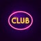 Club Neon Label