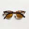 Clubmaster Tortoise Sunglasses On White Background