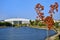 Cluj Arena stadium on the banks of the Somesul-Mic river