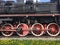 Cluj Napoca Railway Station. Old locomotive.