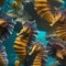 A cluster of seahorses swimming in unison, creating a beautiful underwater New Years Eve display1