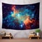 Clustered Cosmos - A Captivating Image of Vibrant Star Clusters in a Dreamlike Art Style