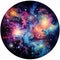 Clustered Cosmos - A Captivating Image of Vibrant Star Clusters in a Dreamlike Art Style