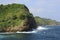 Clusters of cliffs on the towering beach of Gunungkidul