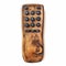 Clyde Olive Wood Remote Control - Natural Wood Troubadour Style