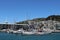 Clyde Quay Wharf with yachts in marina Wellington