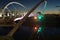 The Clyde Smartbridge in Glasgow, Dalmarnock Smart Bridge.