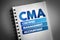 CMA - Certified Management Accountant acronym