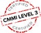 CMMI (Capability Maturity Model Integration) certified level 3 Stamp or Logo.