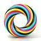 CMYK abstract circular sign