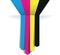 Cmyk arrow lines