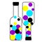 CMYK Bottles, ink for print publishing