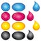 CMYK buttons and drops