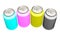 CMYK cans