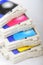 Cmyk color inkjet printer cartridge