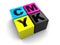 CMYK cubes