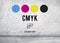 CMYK Cyan Magenta Yellow Key Color Printing Process Concept