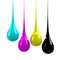 CMYK drops