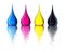 Cmyk drops