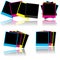 CMYK photo frames