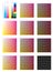 CMYK Press color chart