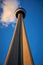 CN tower Toronto golden hour