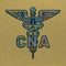 CNA Nurse, Medical symbol caduceus CNA nurse practitioner vector, coloring medical symbol