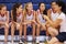 Coach Of Female High School Basketball Team Gives Team Talk