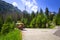 A coach with horses in Tatra National Park