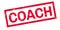 Coach rubber stamp