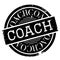 Coach rubber stamp