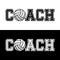 Coach T-shirt Typography, Vector Illustration