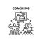 Coaching Consulting Vector Concept Illustration