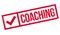 Coaching rubber stamp