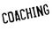 Coaching rubber stamp